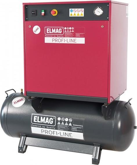 Produktbild Elmag - Kompressor, 650 l/min, 400 Volt, 15 Bar, PROFI-LINE SILENT PL-HS 650/15/200, Kompaktgerät (15 Bar, 200 l)