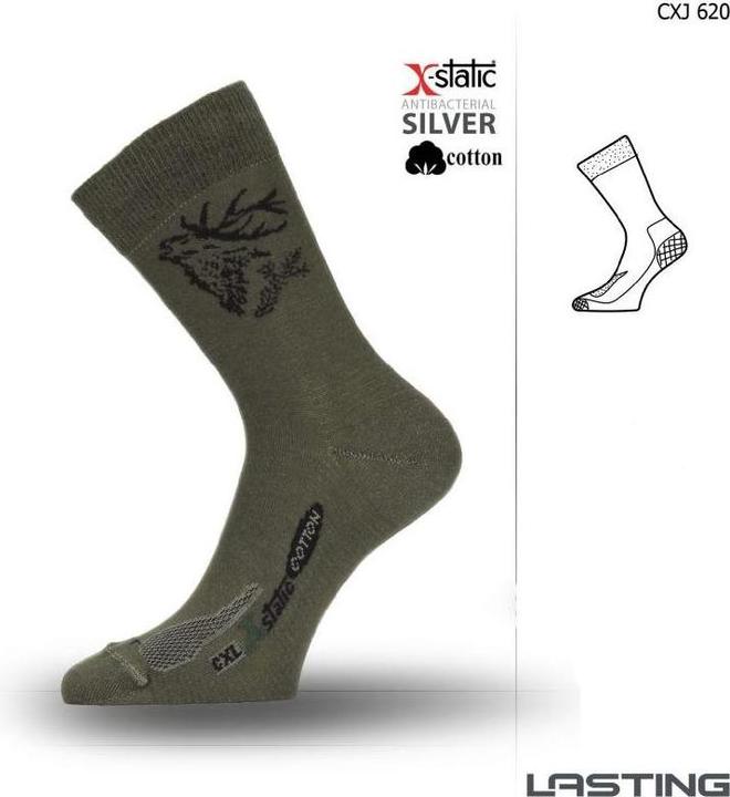 Immagine prodotto Lasting Calze X-Static Silver Ion HIRSCH Unisex (Confezione singola, M)
