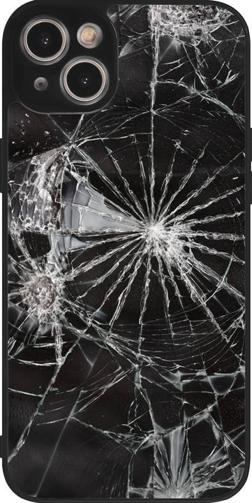 Produktbild PhoneLook Hülle Silikon schwarz Broken Screen (Apple iPhone 15 Plus)