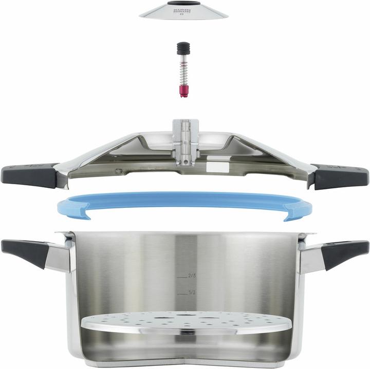 Actual product image Kuhn Rikon Duromatic (22 cm, Steam cooker, Stainless steel)