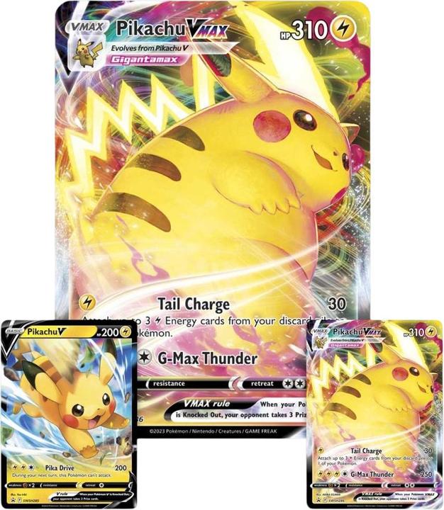 Produktbild Pokémon Pikachu VMAX Box (Englisch)