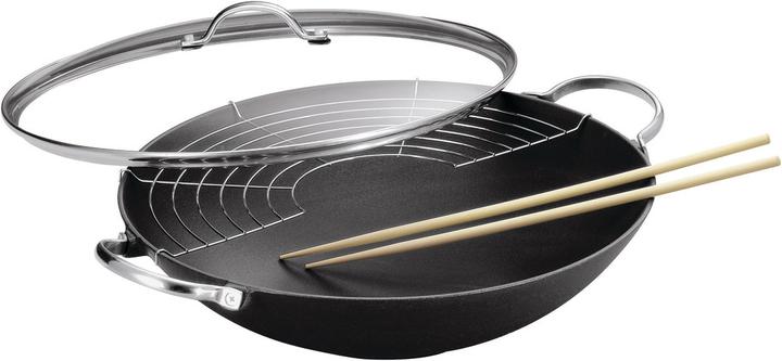 Produktbild Kuhn Rikon Jampur (36 cm, Wok Pfanne, Gusseisen)