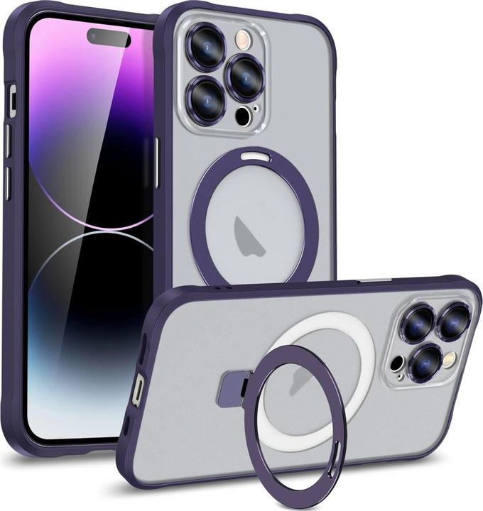 Actual product image Screenguard Magnetic Apple iPhone 14 Pro Case with MagSafe Kickstand (Apple iPhone 14 Pro)