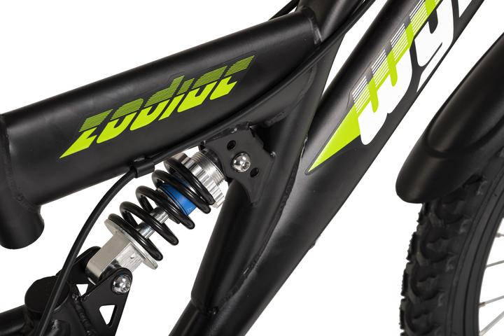 Actual product image Wyld Kinder-Mountainbike Fully ATB 20" Zodiac schwarz-grün 6 Gänge RH 31 cm (20")