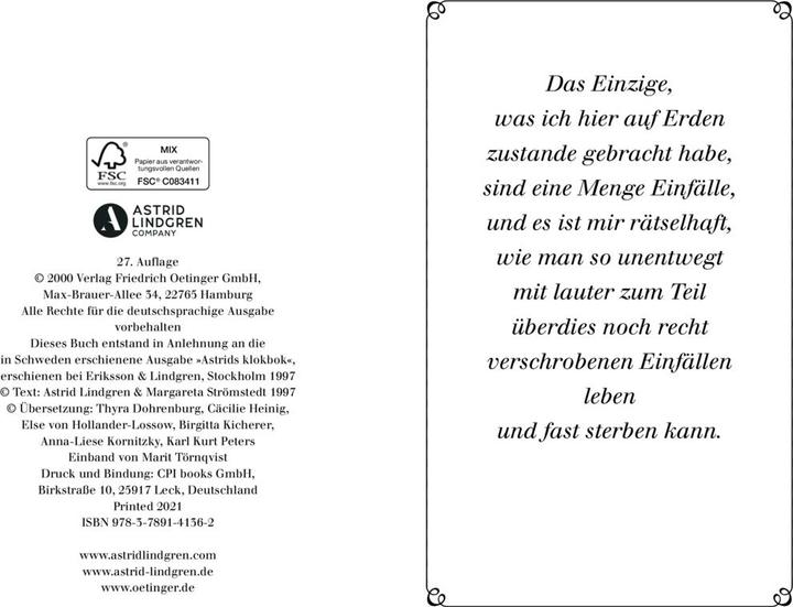 Produktbild Steine auf dem Küchenbord (Deutsch, Astrid Lindgren, Cäcilie Heinig, Angelika Kutsch, Margareta Strömstedt, Elisabeth Hohmeister, Anna-Liese Kornitzky, Karl Kurt Peters, Margit Törnqvist, 2000)