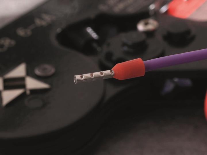 Produktbild Quadrios 22C425 Aderendhülse 0.5 mm² Teilisoliert Weiss 1 Set