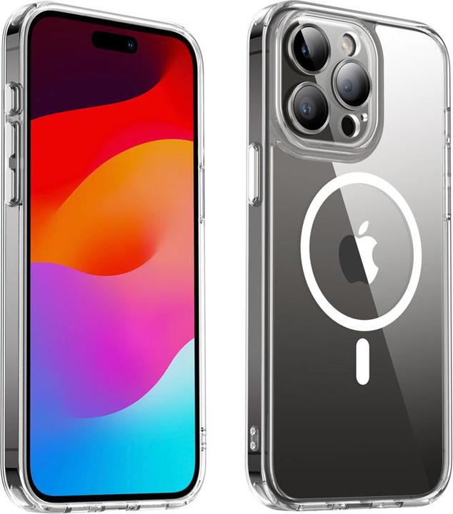 Actual product image Valenta Back Cover Trend iPhone 15 Pro Transparent, Grundfarbe (Apple iPhone 15 Pro)