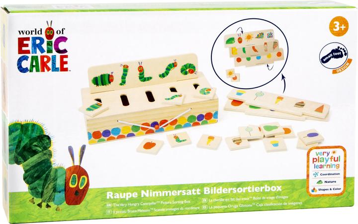 Immagine prodotto small foot Scatola di smistamento immagini Caterpillar Nimmersatt