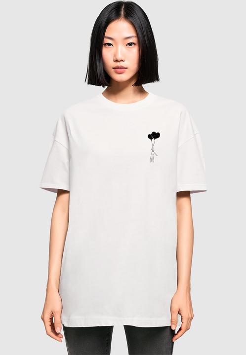 Image du produit Merchcode Ladies Love In The Air Tee boyfriend surdimensionné - 136255 (5XL)