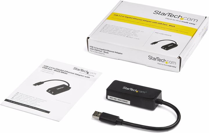 Actual product image StarTech USB to Ethernet Adapter (USB 3.0, RJ45 (1x))