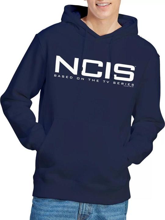 Immagine prodotto Ncis Felpa con Cappuccio Logo Uomo (L)