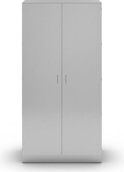 Immagine prodotto kaiserkraft Armadio alto per camera bianca in acciaio inossidabile (100 x 58,5 x 200 cm)