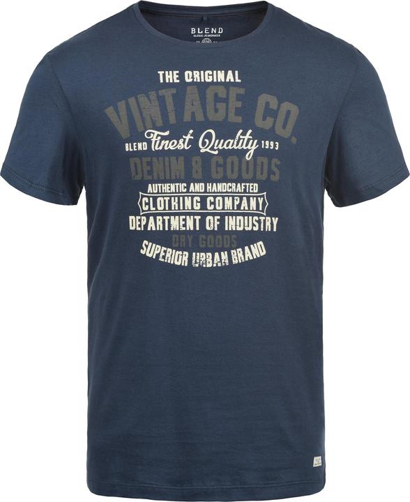 Immagine prodotto Blend Vadim Magliette T-Shirt A Maniche Corte Con Stampa Da Uomo Con Girocollo Taschino In Cotone 10 (S)