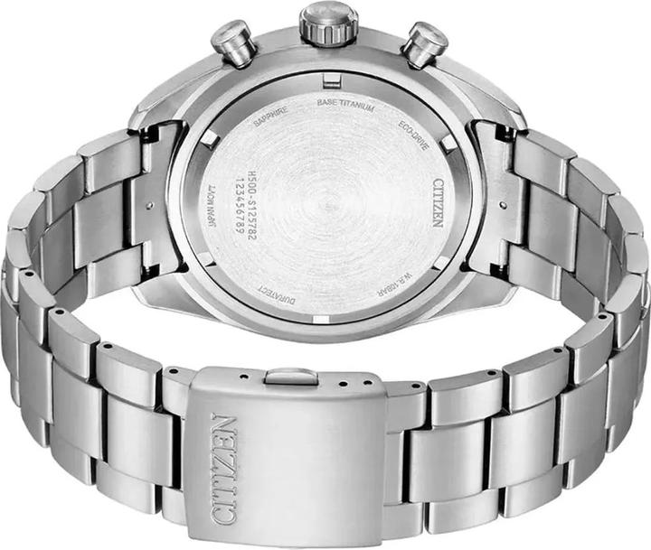 Immagine prodotto Citizen AT2480-81E Cronografo Eco-Drive Super Titanio 43 mm (Cronografo, 43 mm)