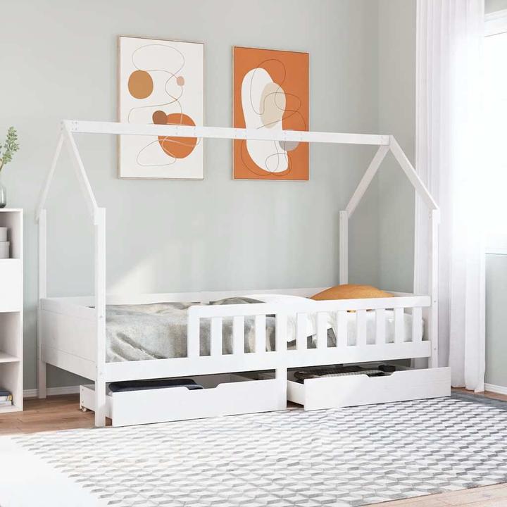 Produktbild VidaXL Kinderbett mit Schubladen (90 x 200 cm)