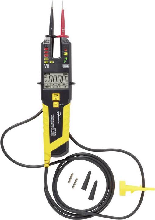 Beha Amprobe Spannungsprüfer mit Stromfunktion TRMS (CAT III 1000V, CAT IV 600V)