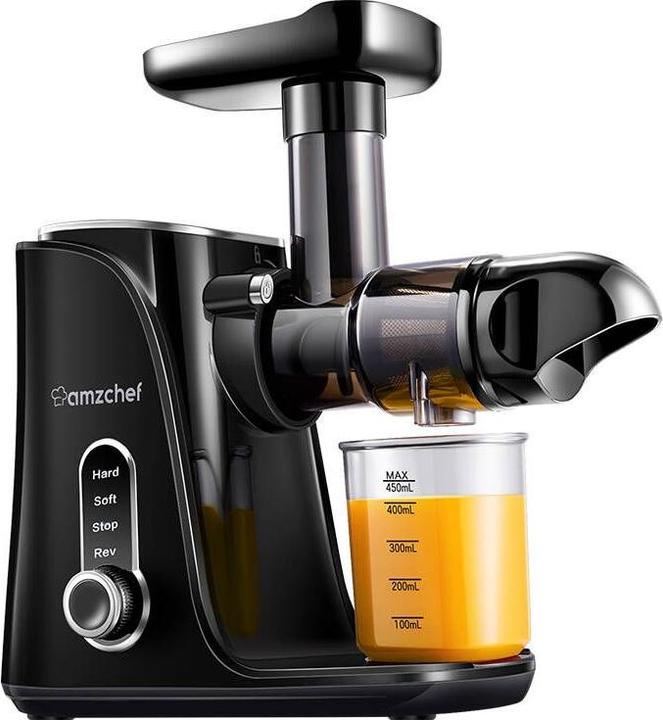 Produktbild Amzchef GM3001-BK slow speed juicer (black)