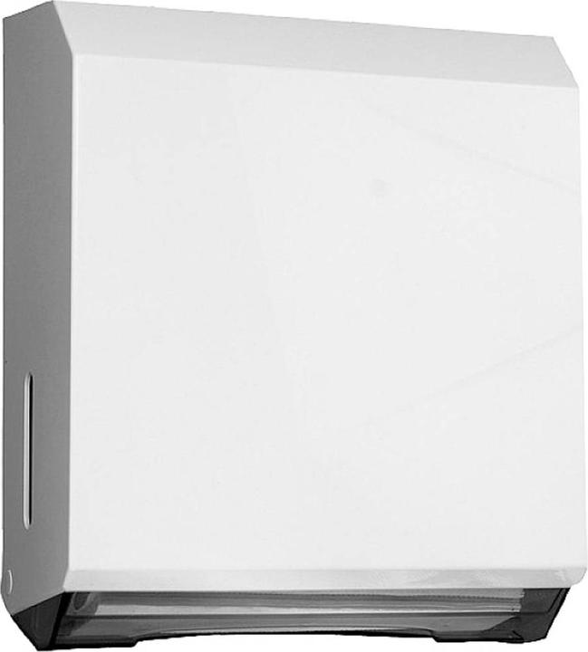 Actual product image CWS 903111900 Novoclean folding paper dispenser type B201 Material: plastic, colour: white HD8201 1 pc (