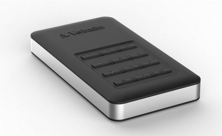 Immagine prodotto Verbatim unità HDD esterna USB 3.1 Secure (1 TB)