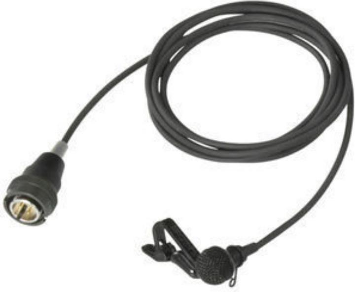 Produktbild Sony Lavalier Electret Condenser microphone, omni-directional, XLR 3-pin connector