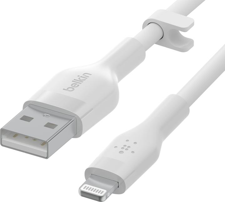Image du produit Belkin Câble de charge USB Boost Charge Flex USB A - Lightning 1 m (1 m, USB 2.0)