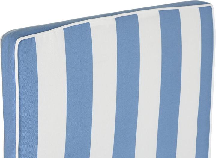 Produktbild DKD Home Decor Liegestuhlkissen Hängematte Weiss Himmelsblau 190 x 60 x 5 cm