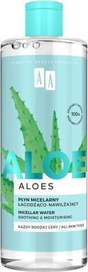 Actual product image Oceanic Aa - Aloe 100% Aloe Vera Extract Micellar Soothing And Moisturising Fluid 400Ml (Cleansing lotion, 400 ml)