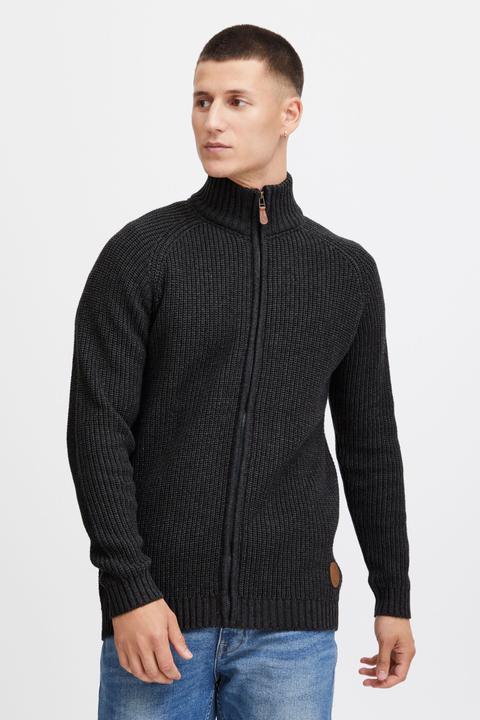 Immagine prodotto Solid Xenos Cardigan Giacca In Maglia Grossa Maglieria Da Uomo Con Collo Alto In Cotone 100% (XXL)