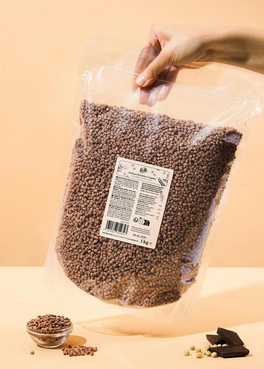 Actual product image KoRo Pea protein crispies with cocoa (1000 g)