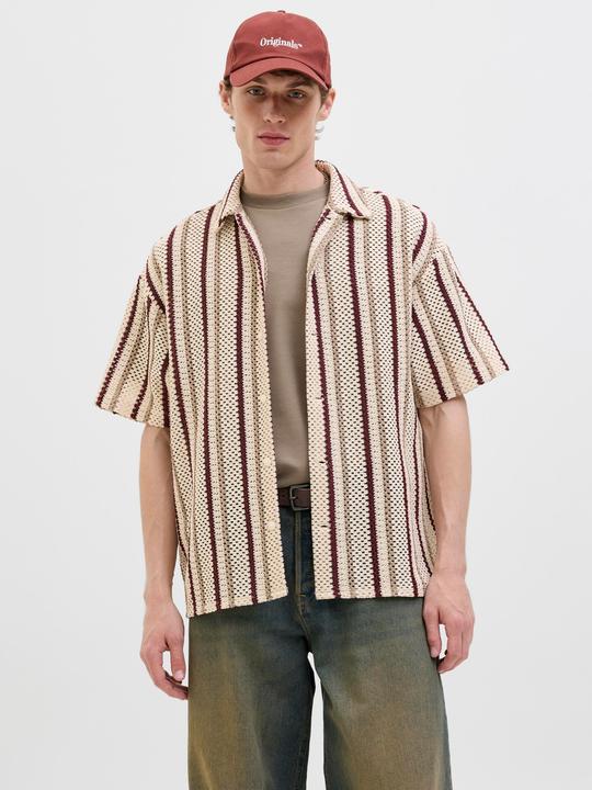 Produktbild Jack & Jones Jorbellagio Crochet Shirt Ss Sn (XL)