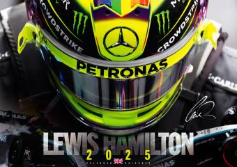 Produktbild Lewis Hamilton Kalender 2025 (Deutsch)