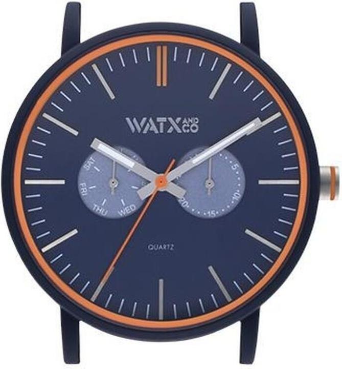 Watx & Colors Unisex-Uhr WXCA2715 Blau (Ø 44 mm) (44 mm)