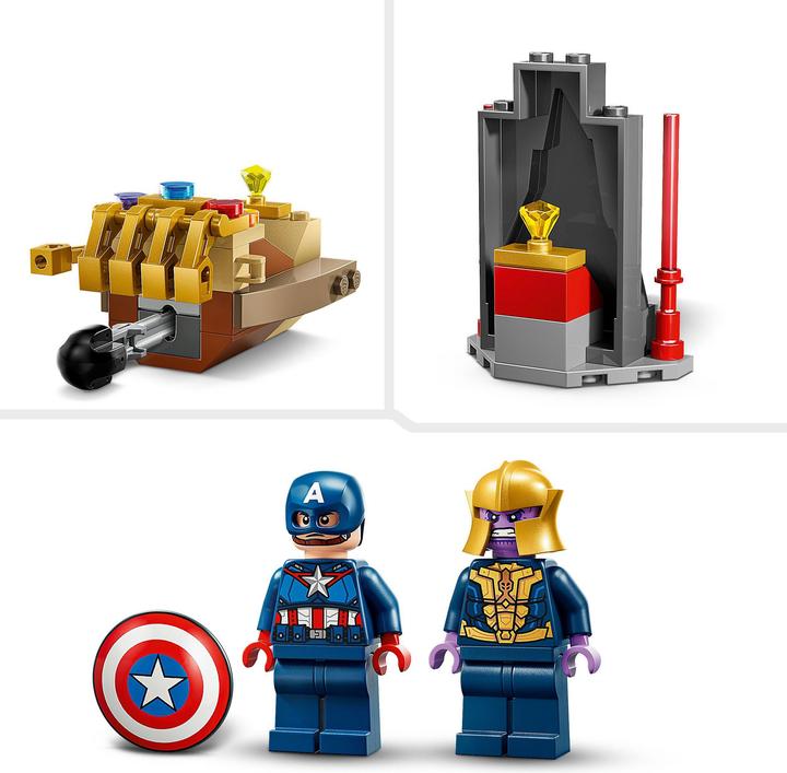 Actual product image LEGO Captain America vs. Thanos (76319, LEGO Super Mario)