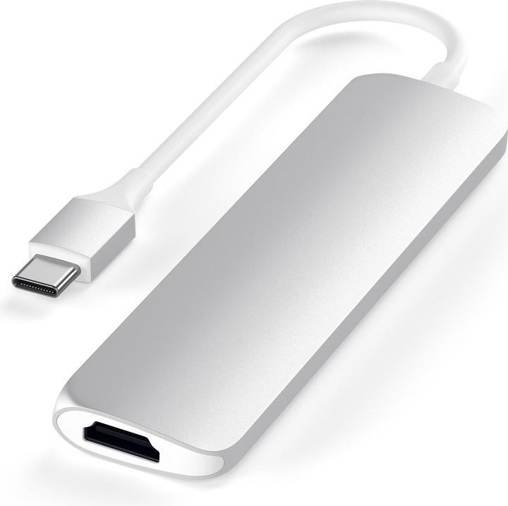 Produktbild Satechi USB-C Slim Multiport V2 (USB-C, 6 Ports)
