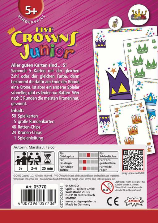 Image du produit Amigo Five Crowns Junior (Allemand)