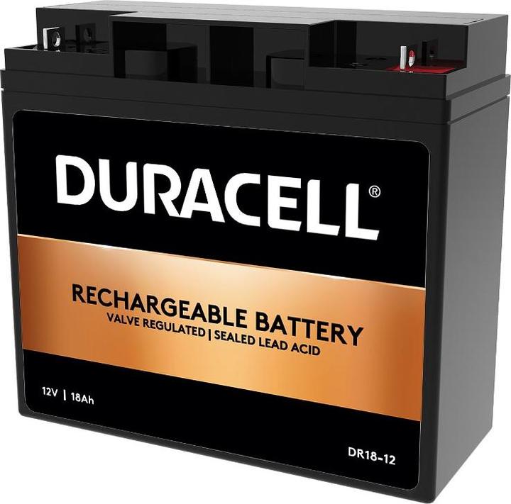 Actual product image Duracell 12V 18Ah VRLA Battery