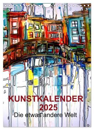Image du produit :Kunstkalender 2025 Die etwas (A4, Allemand)