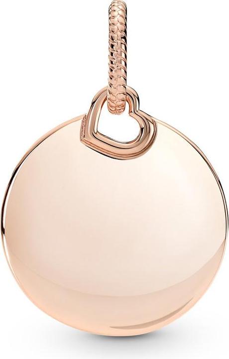 Image du produit Pandora Pendentif rond en or rose 14k (plaqué or rose, Alliage métallique)
