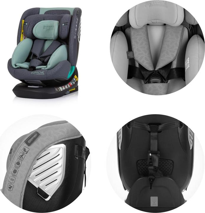 Actual product image Chipolino Supreme (Reboarder, ECE R129/i-Size Standard)