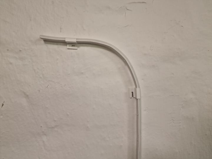 Actual product image Light Solutions Bracket for Hue Lightstrip V4 + Gradient 90° - 10pcs