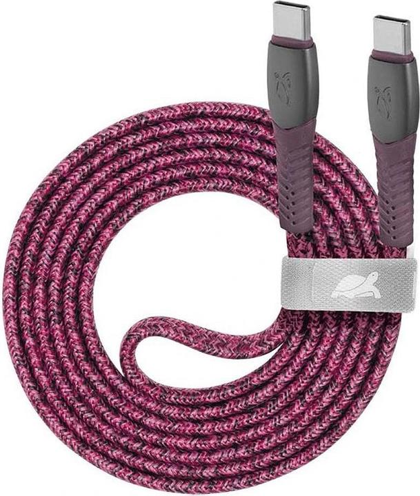 Rivacase CÂBLE USB-C VERS USB-C /ROUGE PS6105 RD12 (1.20 m, USB 2.0)