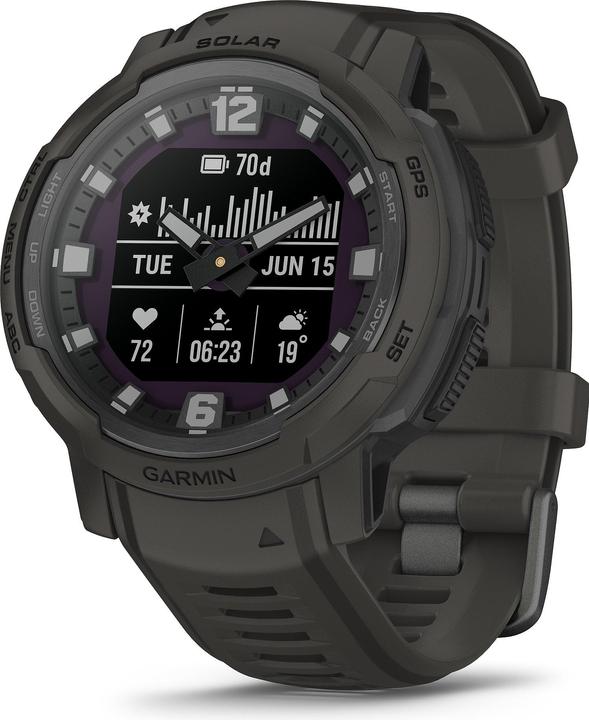 Actual product image Garmin Smartwatch Instinct Crossover Solar (45 mm)