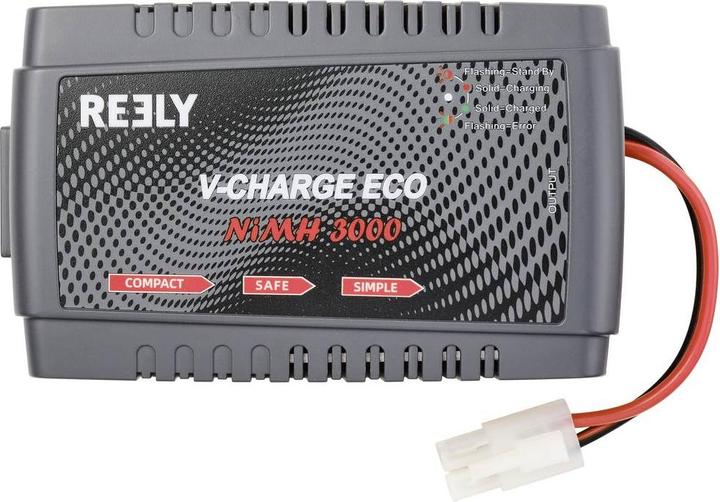 Actual product image Reely V-CHARGE ECO NiMH 3000 model charger 230 V 3 A NiMH, NiCd
