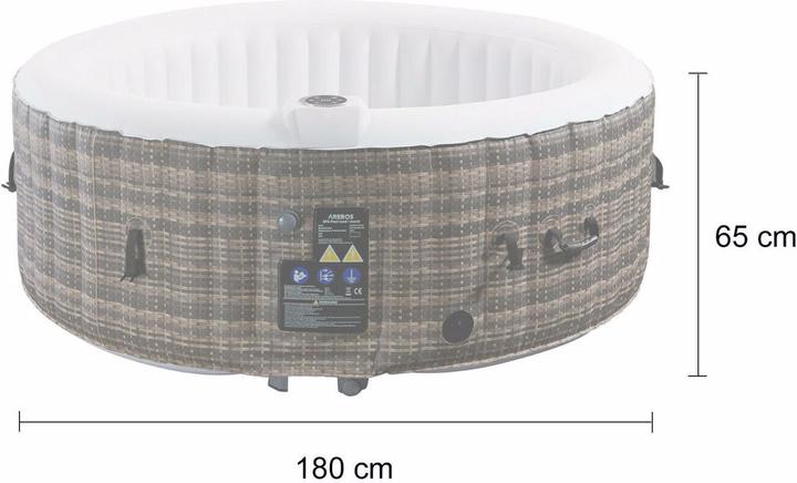 Image du produit Arebos Jacuzzi gonflable (4 pers.)