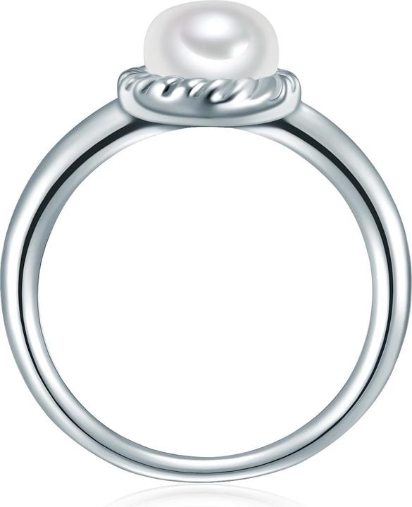 Immagine prodotto Valero Pearls Donna Argento Cubic Zirconia d'acqua dolce con perle coltivate - 32366 (52, 925 Argento)