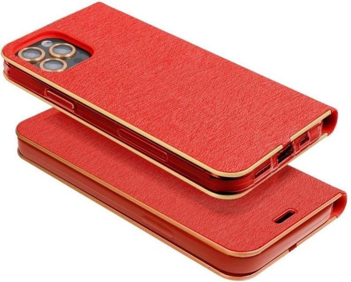 Immagine prodotto Partner Telecom Book case OEM LUNA Book Gold for HUAWEI P Smart 2019 red (Huawei P Smart+ (2019))
