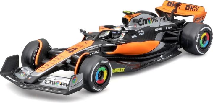 Actual product image Bburago McLaren F1 Team MCL60 Norris 2023