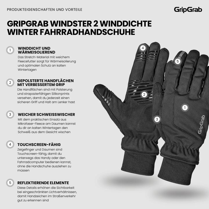 Actual product image GripGrab Windster 2 (L)