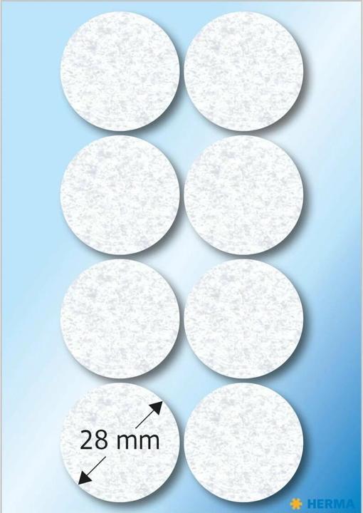 Productafbeelding HERMA Filzgleiter (Vilten glijders, 8 Stuk)