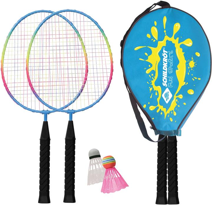Actual product image MTS Badminton set Schildkröt Junior 2 rackets 2 balls